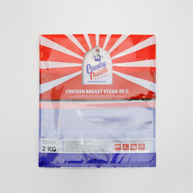 Eco Friendly Heat Seal Frozen Packaging Bags For Food Resealable Packaging Plastic Bags For Frozen Food