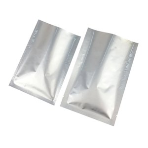 China Factory Supplier Laminated Mylar 3 Side Seal Flat Pouch Aluminum Foil Heat Seal Packaging Bags