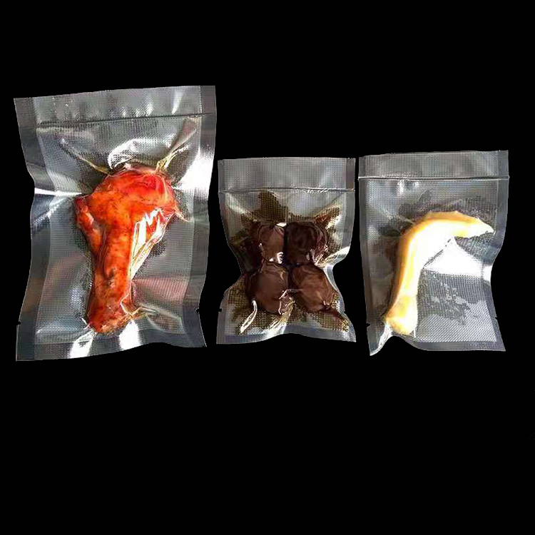 China Supplier Embossed Vacuum Plastic Frozen Food Vacuum Bag