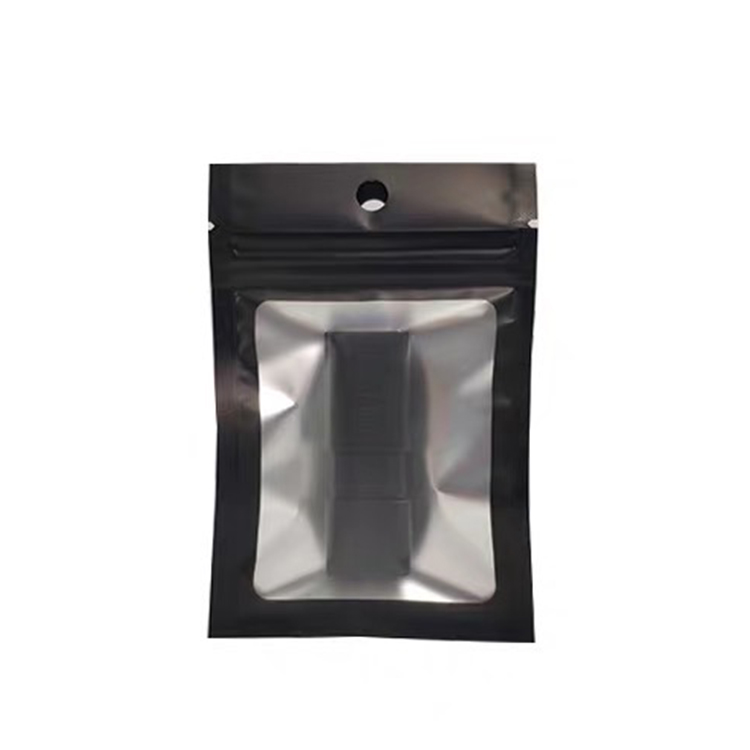 New Product Black Cute Courier Mailing Carrier Bubble Zip Lock Self Adhesive Roll Seal Poly Plastic Bag With Zipper