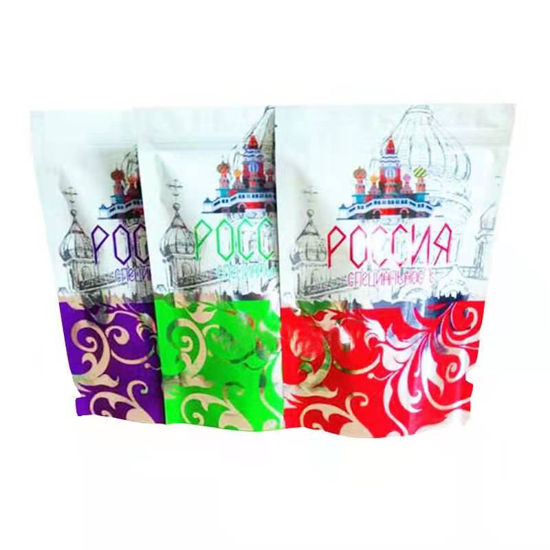 Smell Proof Frosted Childproof Mylar Pe Poly Zip Lock Packing Plastic Candy Biscuit Bags