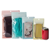 Custom Automatic Food Tea Coffee Package Frozen Fruits Plastic Packaging Zipper Bag With Window