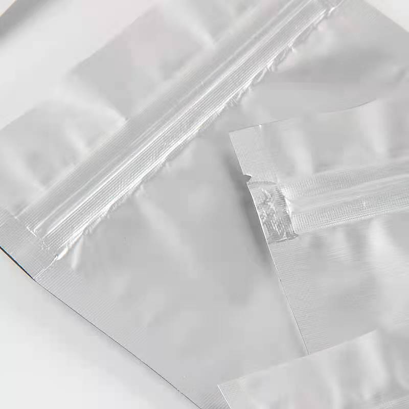 Small Sachet Plastic Customized Aluminum Foil Zipper Medicine Packaging Bag for Vegetarian Capsules