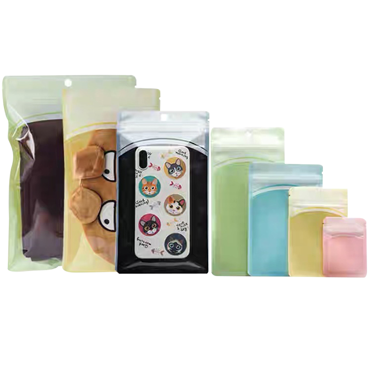 Custom Automatic Food Tea Coffee Package Frozen Fruits Plastic Packaging Zipper Bag With Window